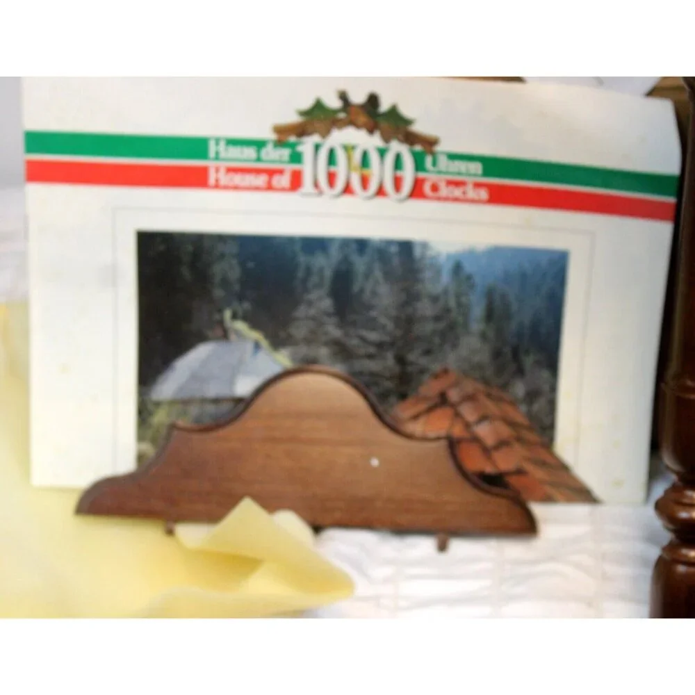 VTG Black Forest House of 1000 Clocks Germany Hermle Wall Westminster Mechanical